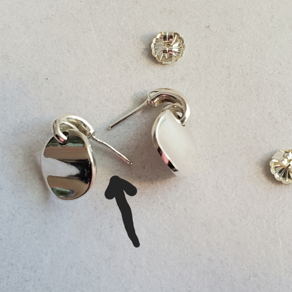 ZINA Sterling Charm Dangle Earrings - Picture 8 of 14